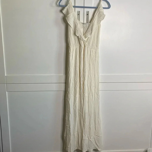 Fraiche by J Dresses & Skirts - FRAICHE by J. White Ruffle Dress